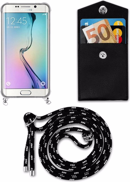 Produktbild Cadorabo TPU Handy Kette SILBER Cover