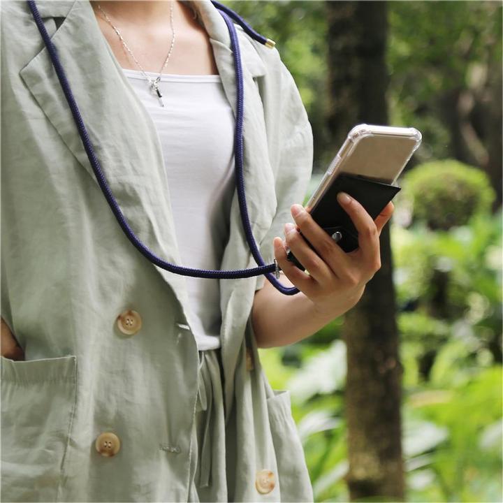 Produktbild Cadorabo TPU Handy Kette SILBER Cover