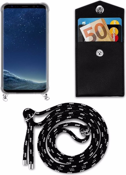 Produktbild Cadorabo TPU Handy Kette SILBER Cover