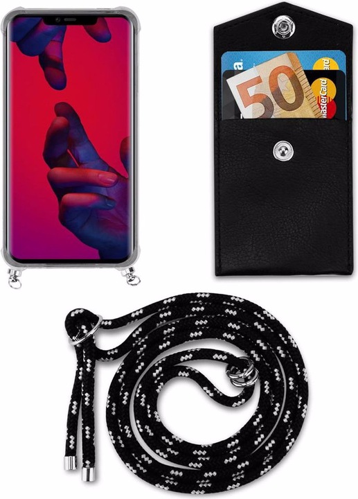 Produktbild Cadorabo TPU Handy Kette SILBER Cover