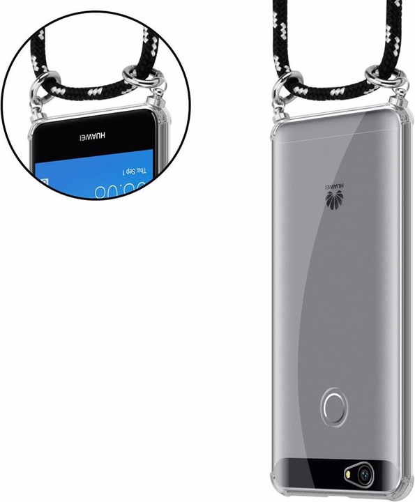 Produktbild Cadorabo TPU Handy Kette SILBER Cover
