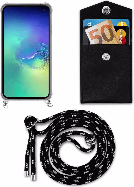 Produktbild Cadorabo TPU Handy Kette SILBER Cover