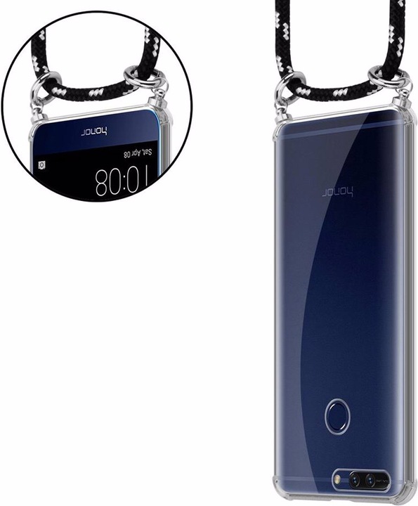 Produktbild Cadorabo TPU Handy Kette SILBER Cover