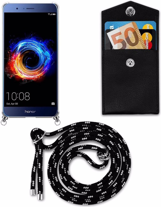 Produktbild Cadorabo TPU Handy Kette SILBER Cover