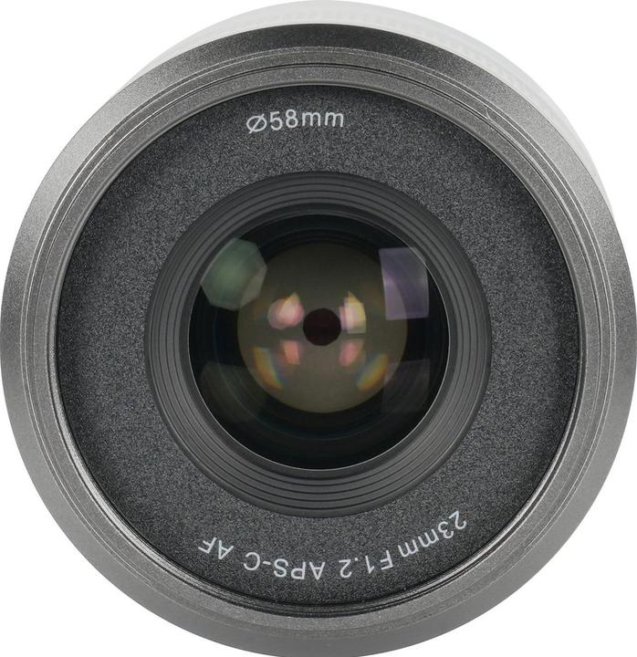 Actual product image Sirui Sniper 23mm F1.2 APSC Auto-Focus Lens (Sony-E Mount, White) (Sony E, APS-C / DX)
