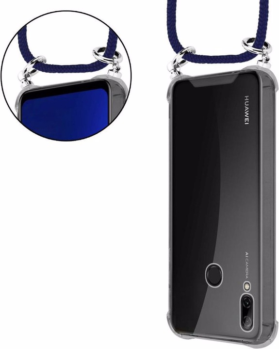 Produktbild Cadorabo TPU Handy Kette SILBER Cover