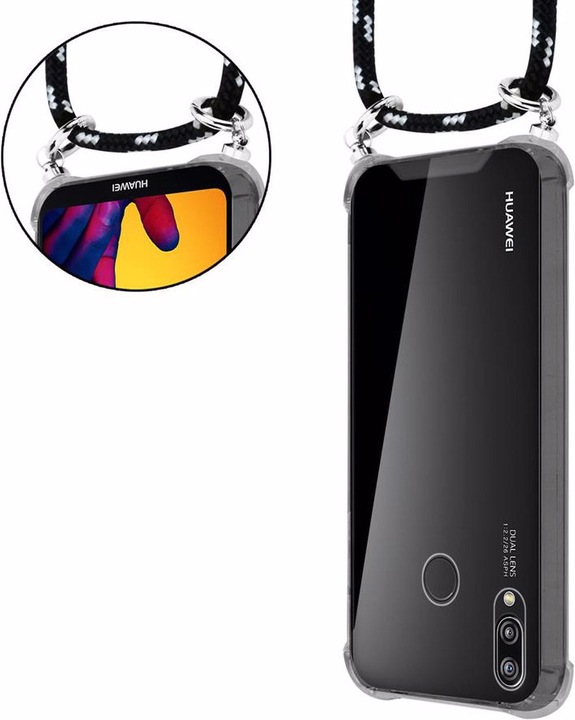 Produktbild Cadorabo TPU Handy Kette SILBER Cover