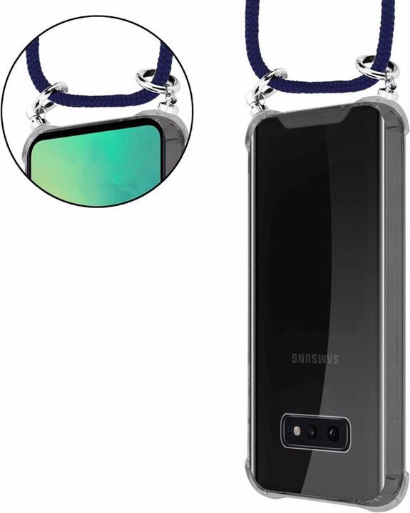 Produktbild Cadorabo TPU Handy Kette SILBER Cover