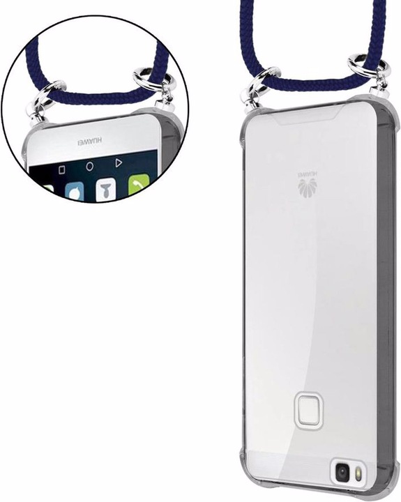 Produktbild Cadorabo TPU Handy Kette SILBER Cover
