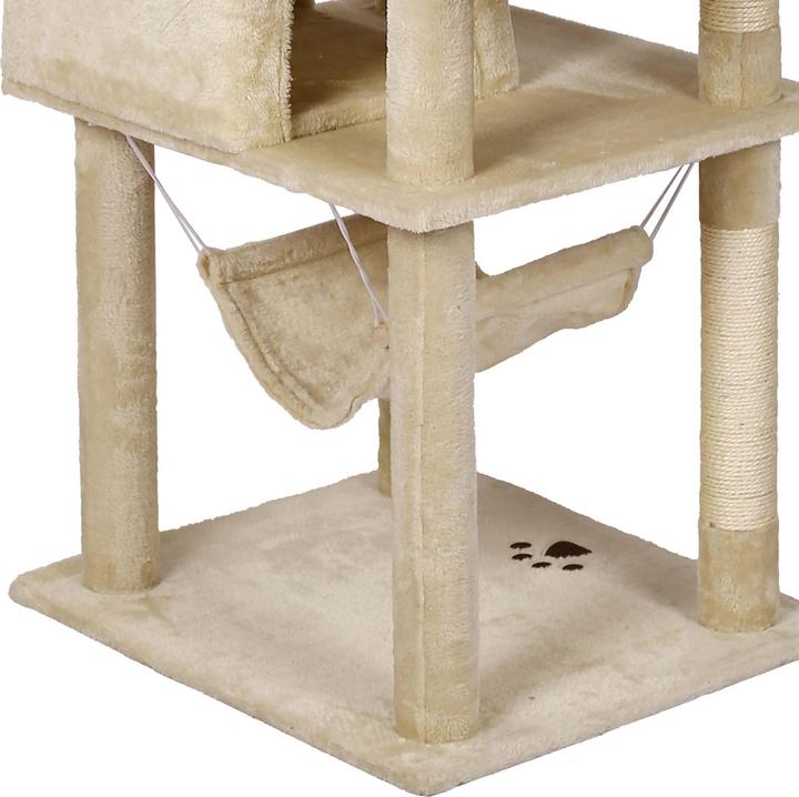 Produktbild Wiltec Katzenkratzbaum (172 cm, Beige)