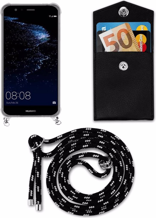 Produktbild Cadorabo TPU Handy Kette SILBER Cover