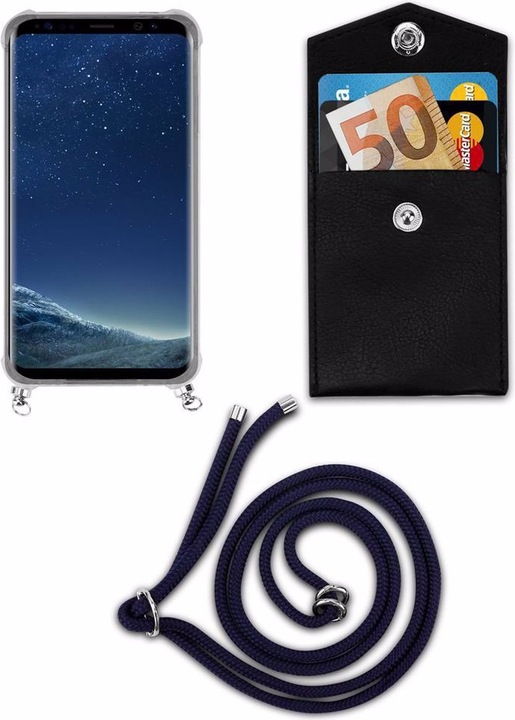 Produktbild Cadorabo TPU Handy Kette SILBER Cover