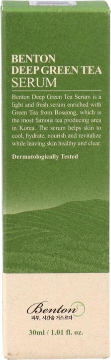 Actual product image Benton deep green tea serum (30 ml)