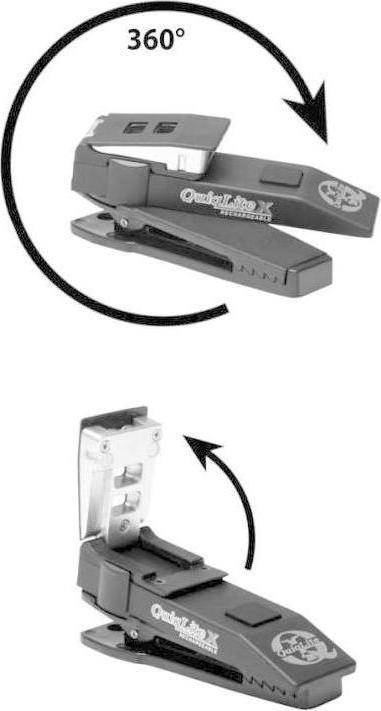 Produktbild Quiqlite X Taschenleuchte Dual Weiss (150 lm)