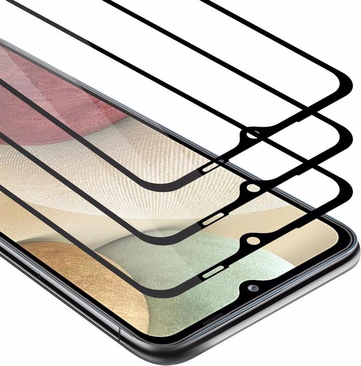 Immagine prodotto Cadorabo Vetro di protezione del display a schermo intero (3 pz., Samsung Galaxy A12, Samsung Galaxy M12)
