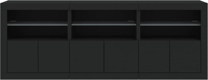 Image du produit vidaXL Sideboard mit LED-Leuchten (181.50 x 37 x 67 cm)
