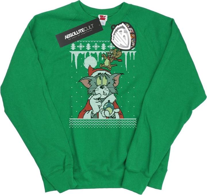 Produktbild Tom & Jerry Christmas Fair Isle Sweatshirt (M)