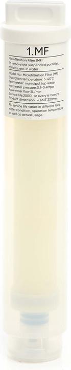 Produktbild Naturewater MF-UF01 Mikrofilter Wasserfilter Filterkartusche Trinkwasser Filter