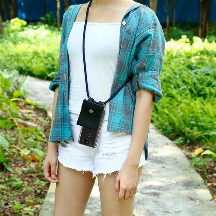 Produktbild Cadorabo TPU Handy Kette SILBER Cover