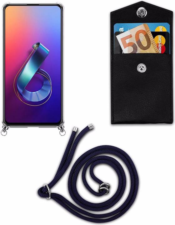 Produktbild Cadorabo TPU Handy Kette SILBER Cover