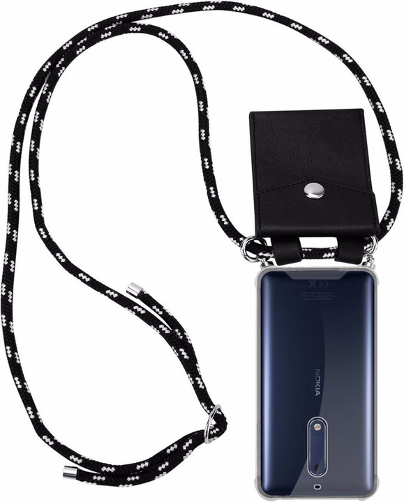 Produktbild Cadorabo TPU Handy Kette SILBER Cover