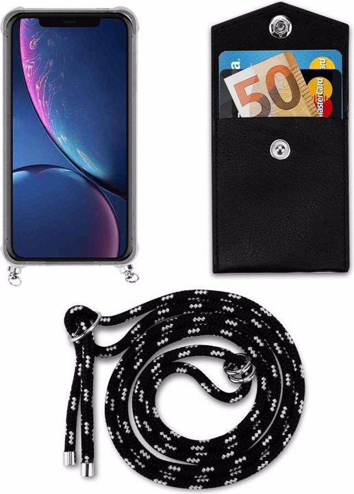 Produktbild Cadorabo TPU Handy Kette SILBER Cover