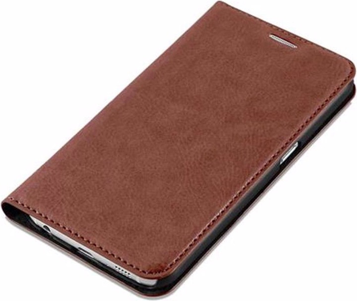 Actual product image Cadorabo Book Invisible Magnet Cover (Samsung Galaxy S6)