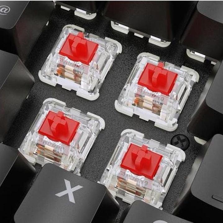 Actual product image Sharkoon SKILLER SGK36W Red EN (DE, Cable, Wireless)