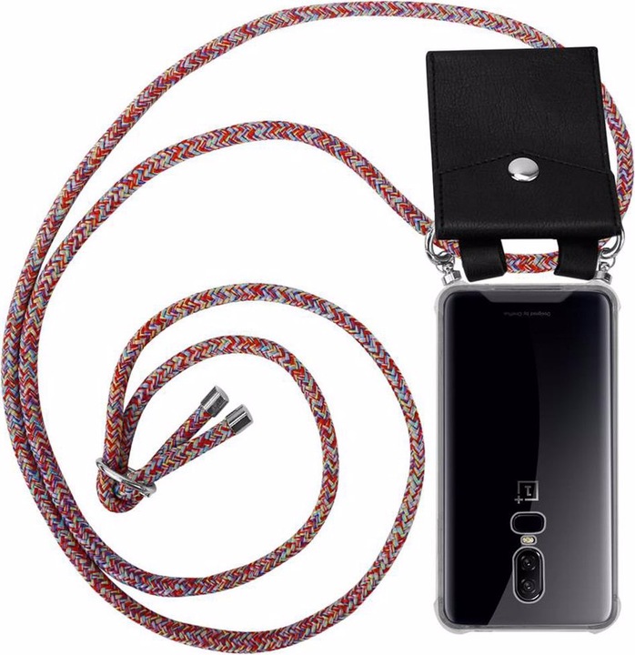 Produktbild Cadorabo TPU Handy Kette SILBER Cover