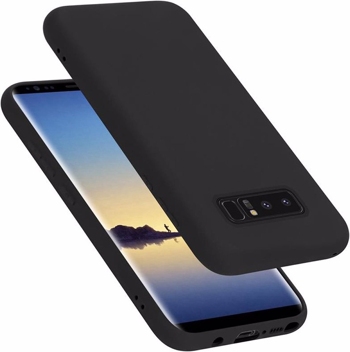 Actual product image Cadorabo TPU Liquid Silicone Case Cover (Samsung Galaxy Note 8)