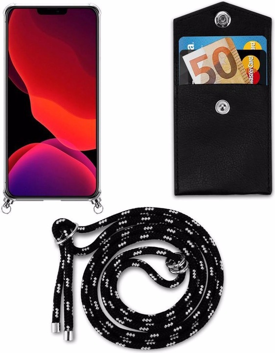 Produktbild Cadorabo TPU Handy Kette SILBER Cover