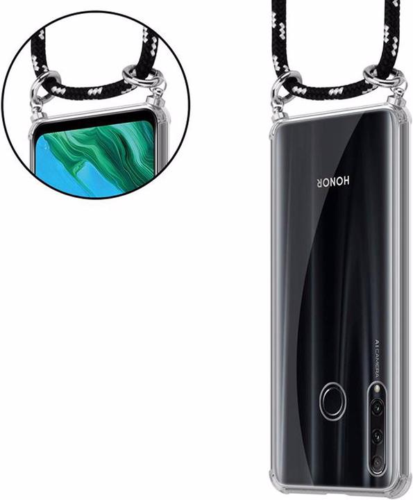 Produktbild Cadorabo TPU Handy Kette SILBER Cover