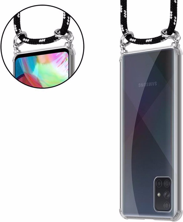 Produktbild Cadorabo TPU Handy Kette SILBER Cover