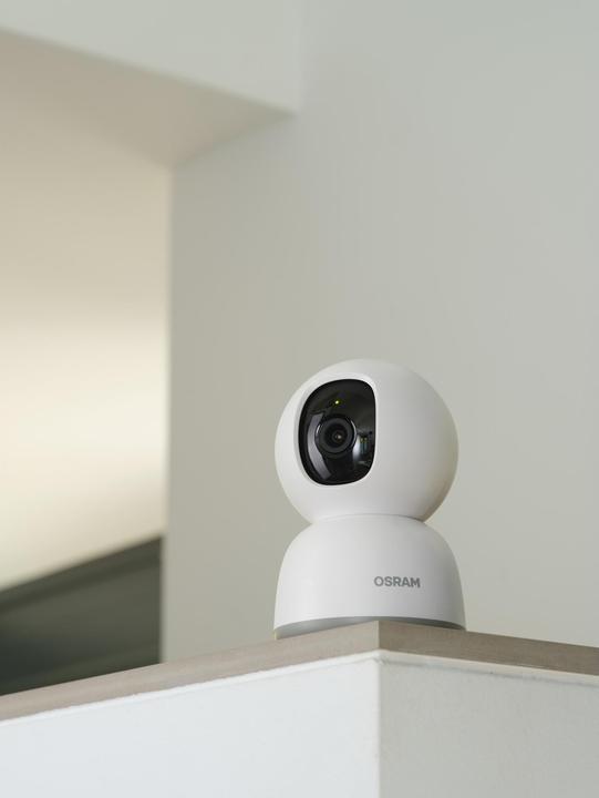Produktbild Osram SMART+ WIFI CAMERA 360 White (2560 x 1440 Pixels)