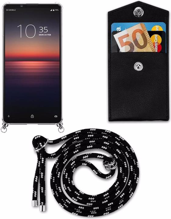 Produktbild Cadorabo TPU Handy Kette SILBER Cover