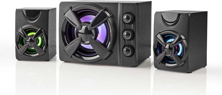 Nedis Gaming Speaker | Speaker Channels: 2.1 | Power Supply via USB | 3.5 mm Plug | 33