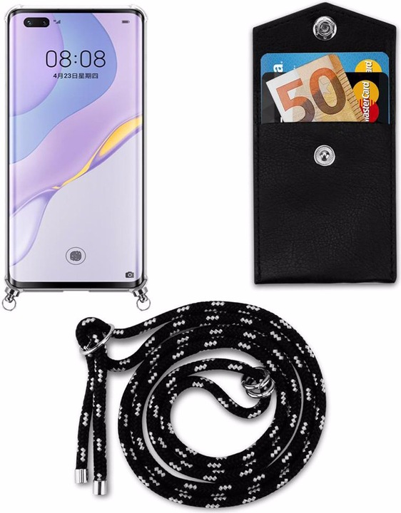 Produktbild Cadorabo TPU Handy Kette SILBER Cover