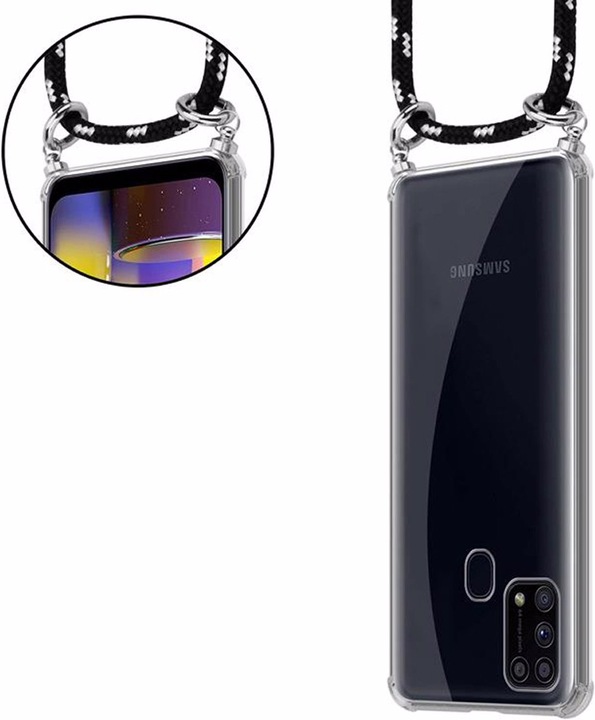 Produktbild Cadorabo TPU Handy Kette SILBER Cover