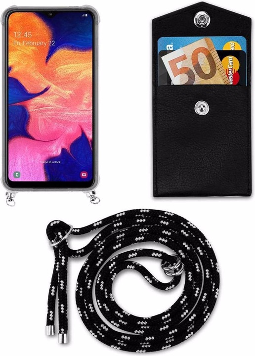 Produktbild Cadorabo TPU Handy Kette SILBER Cover