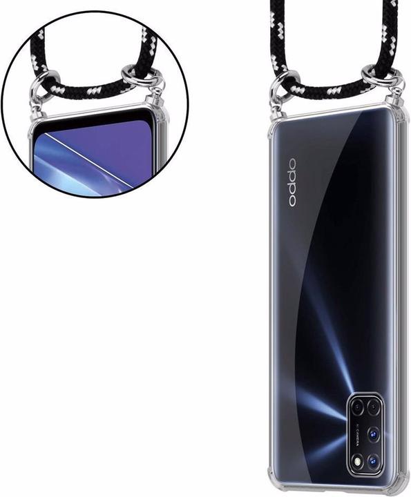 Produktbild Cadorabo TPU Handy Kette SILBER Cover