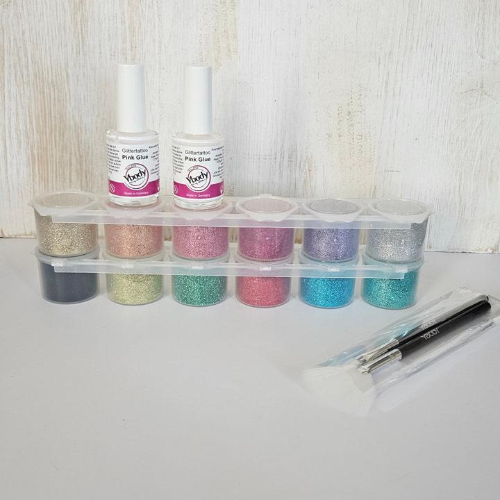 Image du produit Ybody Kit de tatouage scintillant | Pro 100