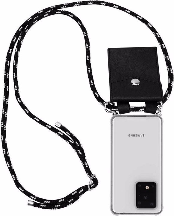 Produktbild Cadorabo TPU Handy Kette SILBER Cover