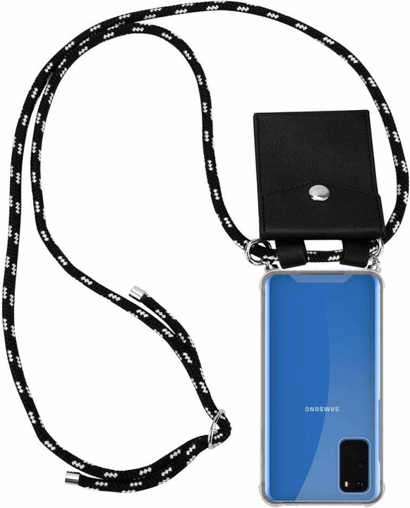 Produktbild Cadorabo TPU Handy Kette SILBER Cover