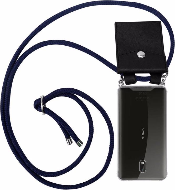 Produktbild Cadorabo TPU Handy Kette SILBER Cover