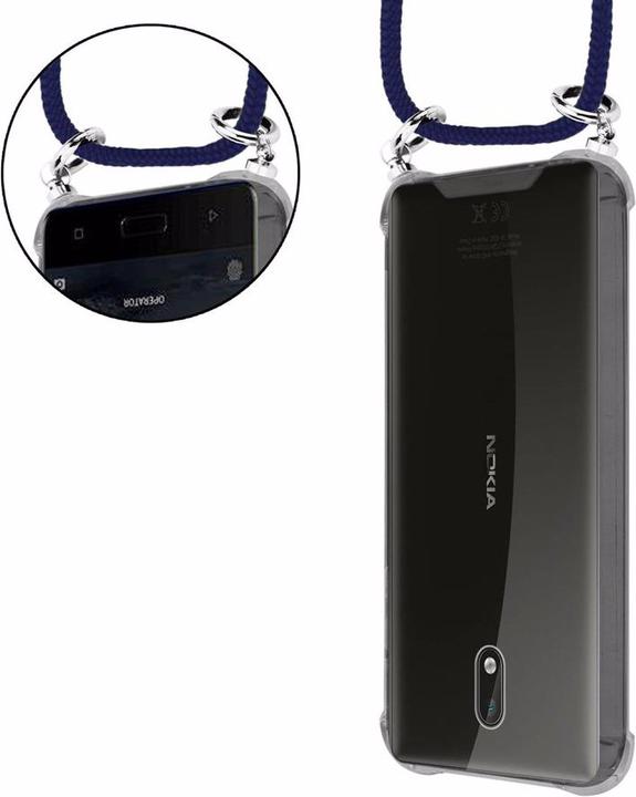 Produktbild Cadorabo TPU Handy Kette SILBER Cover