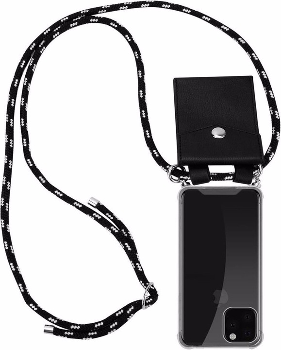 Produktbild Cadorabo TPU Handy Kette SILBER Cover