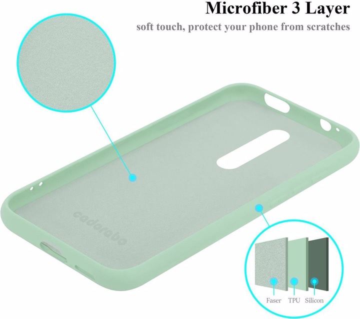 Produktbild Cadorabo TPU Liquid Silicone Case Cover (Xiaomi Redmi K20, Xiaomi Redmi K20 Pro, Xiaomi Mi 9T Pro)