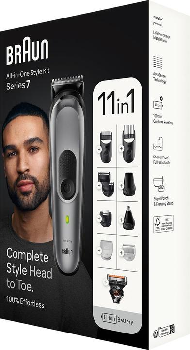 Produktbild Braun Series 7 All-In-One Style Kit AIO7440 Geschenkedition