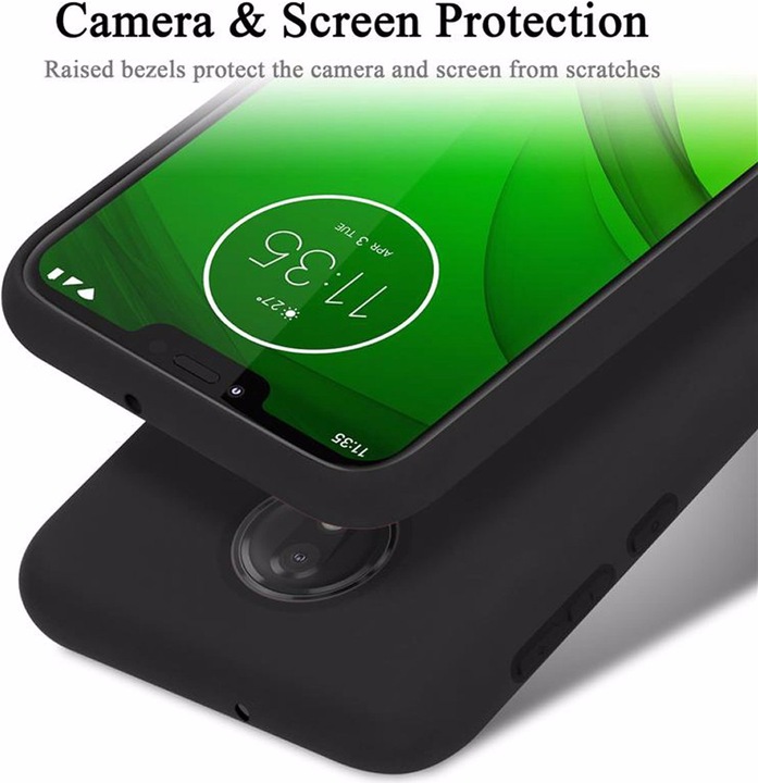 Produktbild Cadorabo TPU Liquid Silicone Case Cover (Motorola Moto G7 Power)