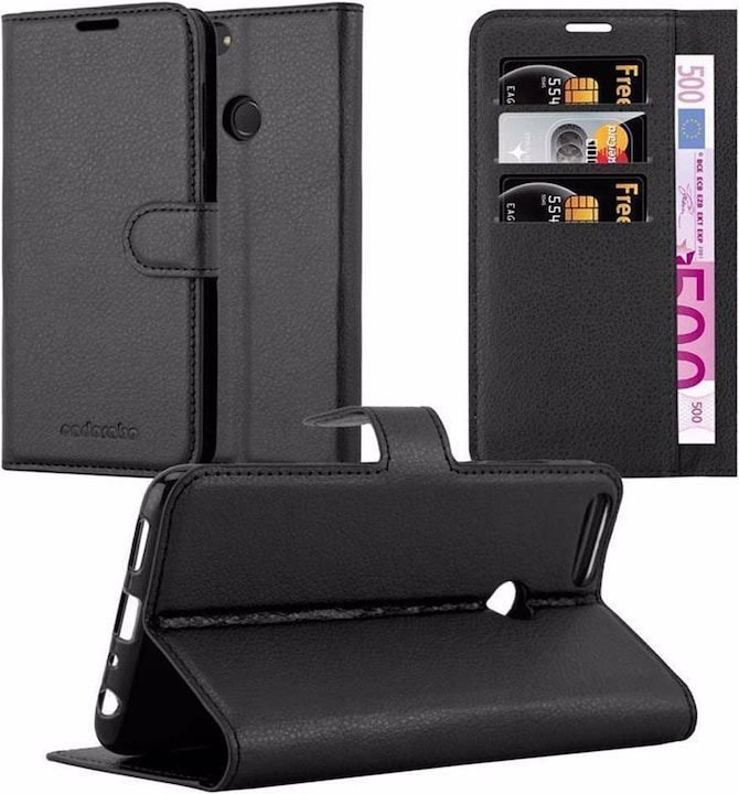 Produktbild Cadorabo Book mit Standfunktion Cover (Huawei P Smart (2018), Huawei Enjoy 7S)
